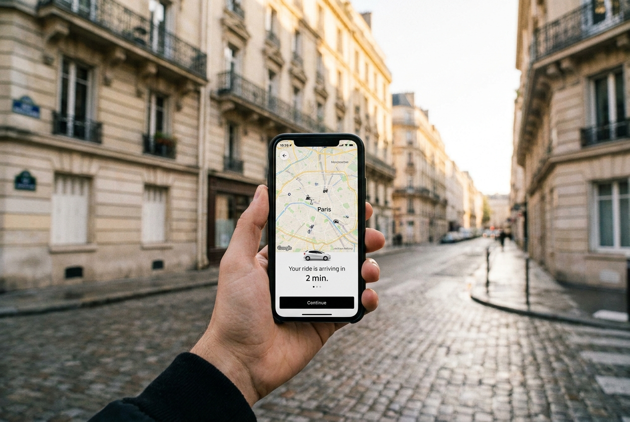 The my pikups app on a smartphone