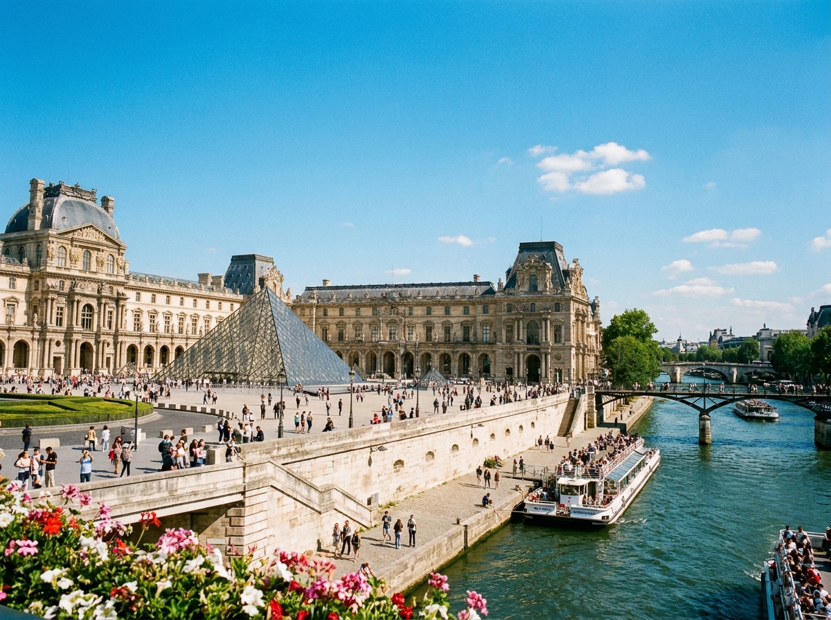Louvre & the Seine